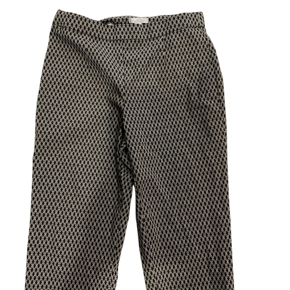 Dana Buchman Geometric Print Stretch Pants - Size M - Picture 3 of 4